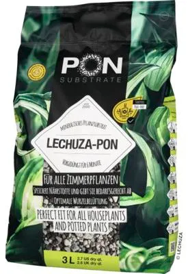 Produktbild von PON-Pflanzsubstrat 3 Liter | mineralisches Substrat für Zimmerpflanzen | vorgedüngt und torffrei | 13981