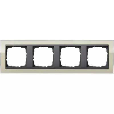 Produktbild von Gira Abdeckrahmen 4fach 0214778