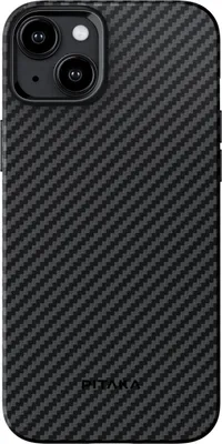 Immagine prodotto di Custodia Pitaka MagEZ Pro 4 Aramide 1500D per iPhone 15, MagSafe Nero / Grigio