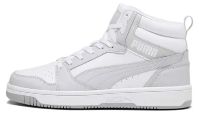 Productafbeelding van Puma Rebound v6 sneaker in extra grote maten, wit, artikelnummer 392326-05, grote uni schoenen