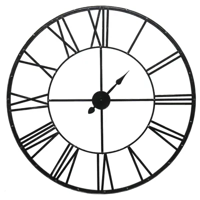Produktbild von home24 Wanduhr - Eisen
