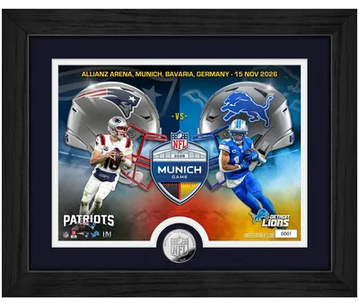 Produktbild von NFL Munich Game 2026 Patriots vs. Lions Silber Coin Bild
