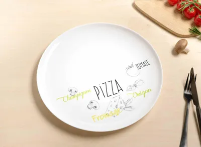 Produktbild von Pizzateller 32cm 12er Set Alberto