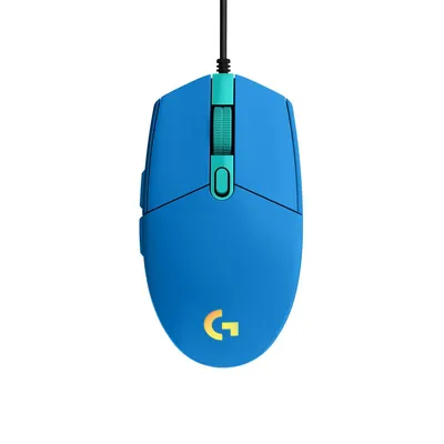 Produktbild von Logitech Gaming Mouse G203 LIGHTSYNC - Maus - optisch - 6 Tasten - kabelgebunden - USB - Blau