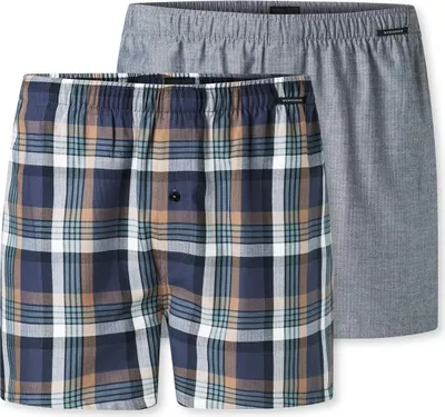 Produktbild von Schiesser Herren 2PACK Boxershorts 8  sortiert 4 Pack (Mehrfach)