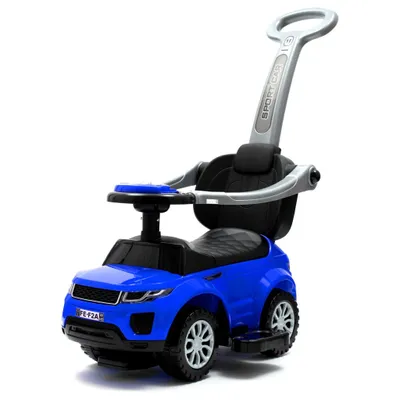 Produktbild von Baby Mix 3in1 SUV Spielfahrrad mit Führungsstange Blau