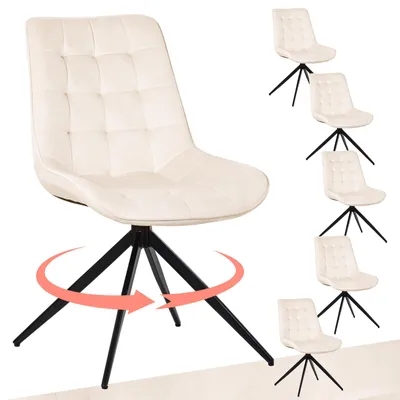 Produktbild von HOMAVO Esszimmerstühle (6er-Set) | Esszimmerstühle, Bürostuhl, Hocker, Schreibtischstuhl