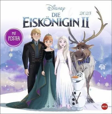 Produktbild von Die Eiskönigin 2 Broschurkalender 2023
