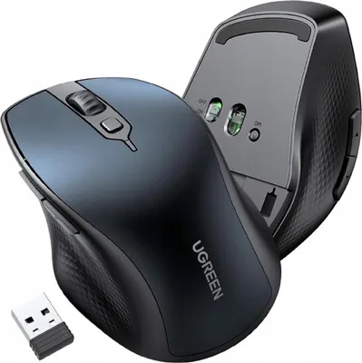 Immagine prodotto di Ugreen Mouse senza fili Mu101 2.4G+Bt (Blu)
