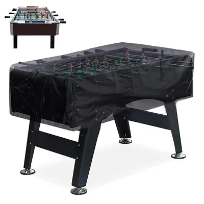 Produktbild von Kickertisch Tischkicker-Abdeckung aus 420D Oxford-Gewebe wasserdicht UV- und staubabweisend Tischfußball-Abdeckung 160 x 115 x 50 cm
