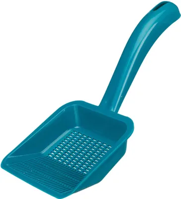 Obrázek produktu pro Trixie Plastová lopatka na trus, vhodná na ultra jemný písek L