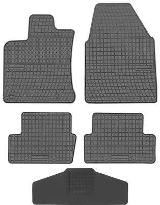 Productafbeelding van Prismat 1525 vloermatten + beschermhoes 1000/1 - Nissan Qashqai I 2007-2013, ZONDER AANHANGER