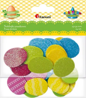 Image de Autocollants en mousse Oeufs de Pâques Titanum