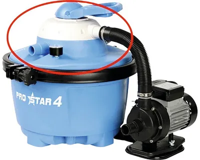 Zdjęcie produktu dla Pokrywa pojemnika filtra ProStar - kompletna