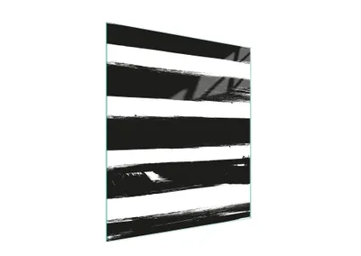 Produktbild von Glasschneidebrett 45x52 Streifen
