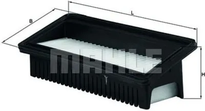 Produktbild von Luftfilter KNECHT LX 2963