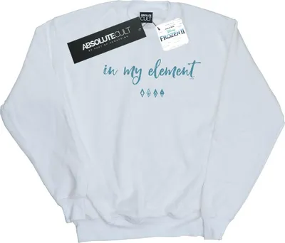 Produktbild von Disney - "Frozen 2 In My Element" Sweatshirt für Herren BI25209 (M) (Weiß)