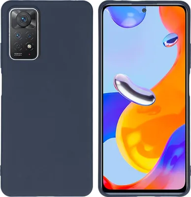 Image de imoshion Color Backcover pour le Xiaomi Redmi Note 11 Pro - Bleu foncé