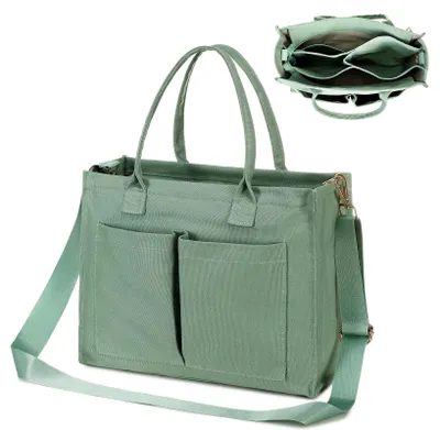 Image de Omgoods - Sac cabas en toile - Grand sac fourre-tout pour femmes