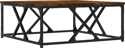 Produktbild von vidaXL Couchtisch Räuchereiche 70x70x30 cm Holzwerkstoff
