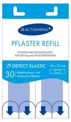 Produktbild von Actiomedic® EASYAID Refill DETECT ELASTIC Pflasterstrips 19 x 72 mm Größe