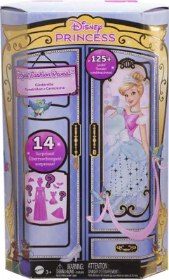 Produktbild von Disney Princess JCR96, Modepuppe, Weiblich, 3 Jahr(e), Junge/Mädchen, 300 mm, Mehrfarbig