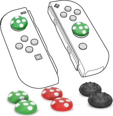 Immagine prodotto di Set di tappi per controller STIX per Nintendo Switch