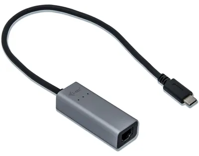Zdjęcie produktu dla i-tec Metal C31METALGLAN, Przewodowa, USB Type-C, Ethernet, 1000 Mbit/s, Szary