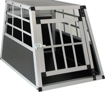 Obrázok produktu pre Box pre psov Transportný box pre psov Hliníkový box Cestovný box v 69x50x54cm
