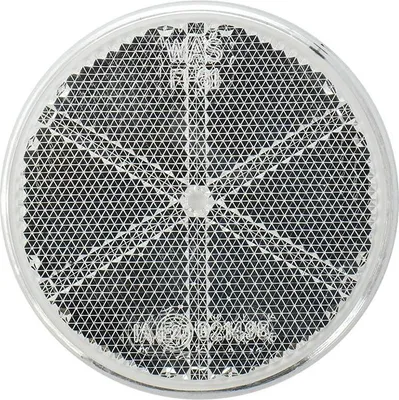 Obrázok produktu pre Kruhový samolepiaci odrazka, biela, WAŚ 61 mm