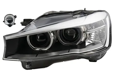 Produktbild von Scheinwerfer passend für BMW X3 F25 04/14- Xenon D1S L + Nebelscheinwerfer 63117401131 7401131 63177317251 7317251 Johns