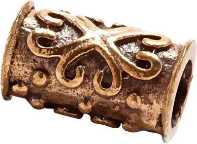 Produktbild von Wikinger Haar Bartperle Knud Haarschmuck Bronze 7671