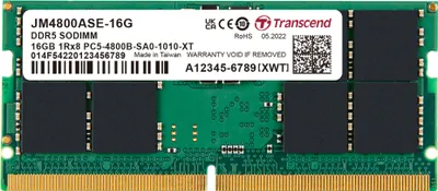Produktbild von Transcend JetRAM DDR5 4800 16GB SO-DIMM