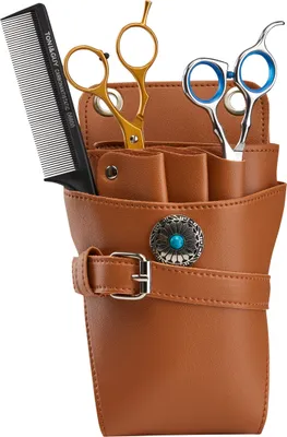 Produktbild von Friseurscherentasche T14 - braun
