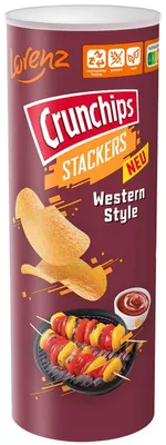 Produktbild von Crunchips Stackers Western Style 175g