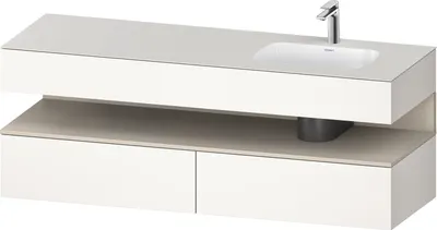 Produktbild von DURAVIT QA4796083840000 QTG EWT KWTU 1600 Wß Hgl. Be