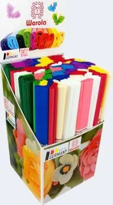 Produktbild von Feinkrepppapier 50x250cm 31g 100 Rll im Display
