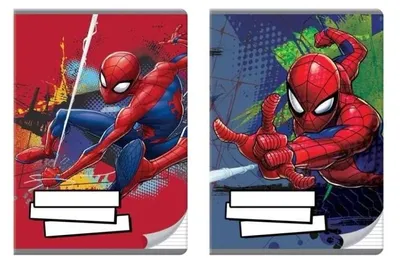 Immagine prodotto di Quaderno A5/32 pagine, linea Spider-Man (10 pezzi) - Beniamin