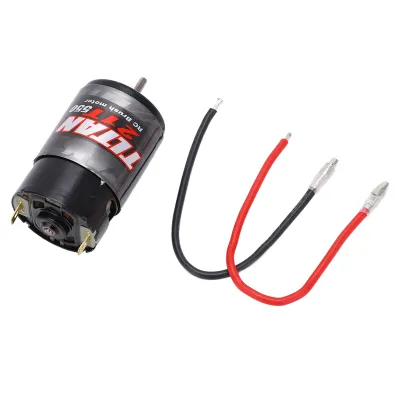 Imagen del producto de Motor cepillado de 550 con ESC, conjunto de motor cepillado de 550 y ESC, motor cepillado de 550 con ESC de 320A, motor cepillado con ESC, motor cepillado con ESC para vehículos todoterreno a control remoto, ESC cepillado de 320A bidireccional
