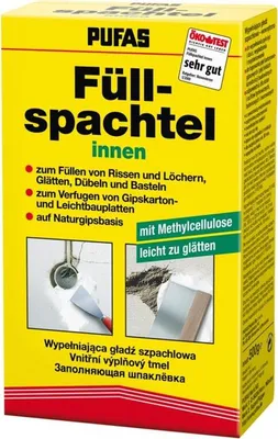 Produktbild von Pufas Füllspachtel innen 500g 3001000