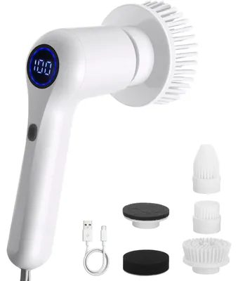 Obrázek produktu pro Elektrický čisticí kartáč Cozary s LED digitálním displejem, bezdrátový rotační čistič