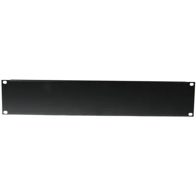 Produktbild von OMNITRONIC Frontplatte Z-19U, Stahl, schwarz 2HE