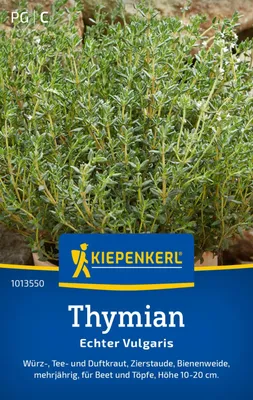 Produktbild von Kiepenkerl Thymiansamen Echter Thymus vulgaris 150 Pflanzen