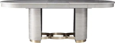 Produktbild von Design Esstisch Holz Stein Tisch Moderne Esstische Möbel 221x95 Tische Holz Neu