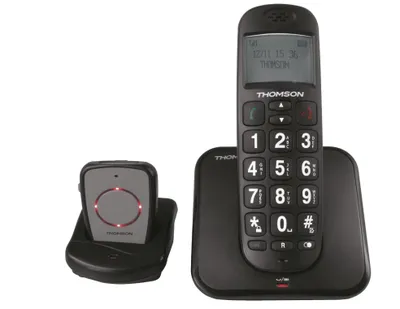Produktbild von Thomson CONECTO300BLK, DECT-Telefon, 150 Eintragungen, Schwarz