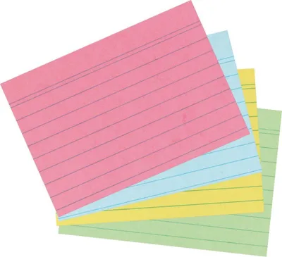 Immagine prodotto di Herlitz Karteikarte A7 liniert hf           200 Stück