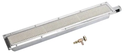 Image de Brûleur en céramique infrarouge, cuisson polyvalente, utilisation facile, 1 pièce, 44 x 9,5 cm - a
