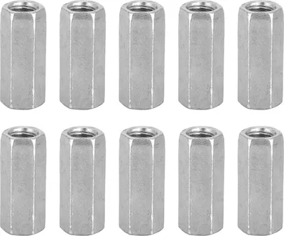 Zdjęcie produktu dla 10 sztuk Nakrętka M8, tuleja sześciokątna, gwint dystansowy, elementy złączne (M8 x 30)