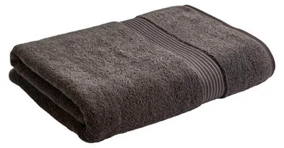 Produktbild von Christy SUPREME Badetücher, Luxusqualität, 650g/m², 90 x 165 cm, 2er Set, Farbe: graphite