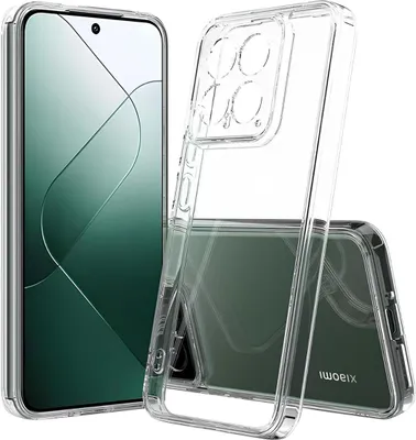 Produktbild von Crong, Stoßfeste Crystal Shield Hülle für Xiaomi 14, Transparent
